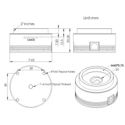 ZWO ASI 120MM-S (mono)