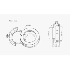 ZWO Filterschublade 2" /M42 (ZWO-FD-M42-II 2023 Version)