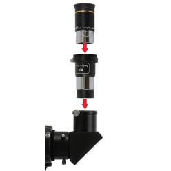 Explore Scientific Focal Extender x2 1,25" + Adapter 2"