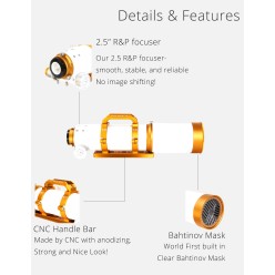 William Optics Zenithstar 81 Gold + Flattener P-FLAT6AIII