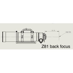 William Optics Zenithstar 81 Gold + Flattener P-FLAT6AIII